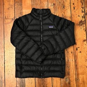 Patagonia Kids Black Kids Down Sweater Jacket